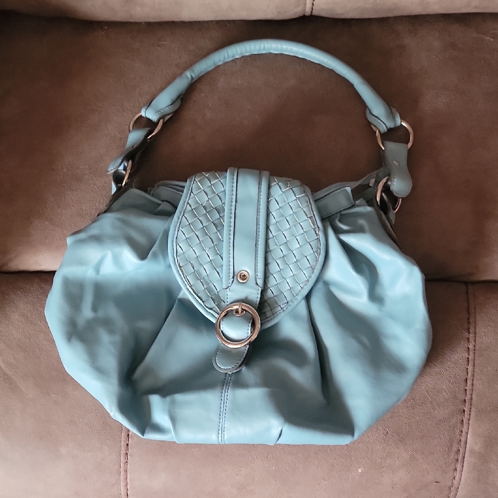 Elegant Blue Women's Handbag